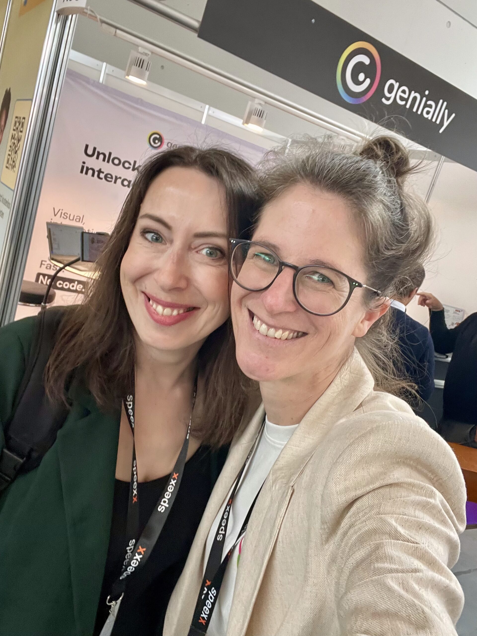 Annikan Meyer und Chantal Licht live bei der Learntec