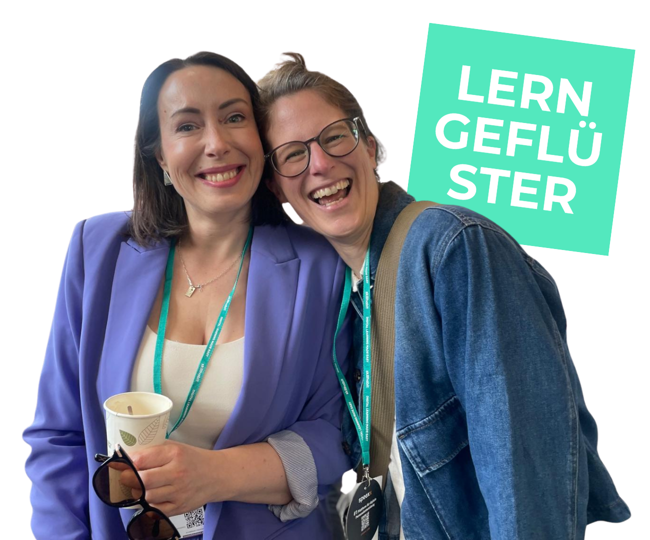 Lerngeflüster Hosts Chantal Licht und Annika Meyer